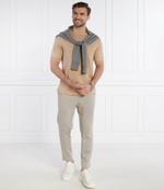 Льняная футболка Tiburt 456 BOSS BLACK - бежевый(50511612)