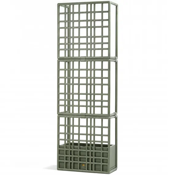 Кашпо модульное Sipario 3, 211х70 см, зеленое
