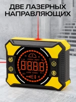 Электронный уровень-угломер с лазерными направляющими TECHNICOM TC-LA905, 0-360, ЖК дисплей, 2 магнита, АКБ 650 мАч, автокалибровка, автоотключение, дальность 10м