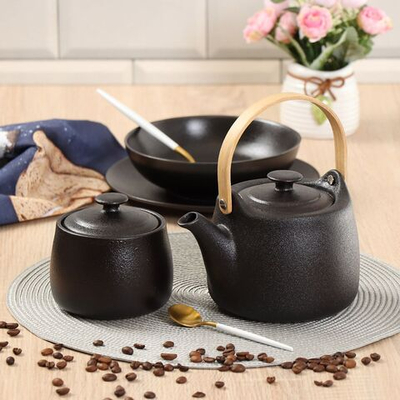 Сахарница 400 мл, керам, Daniks, Крафт, A23693Y101