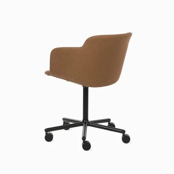 Офисный стул на колесиках Baf оранжевый