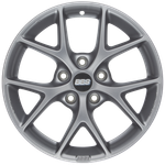 Диск колесный BBS SR 7.5x17 5x120 ET35 CB82.0 satin himalaya grey