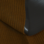 Коврик 120*180см влаговпитывающий ребристый, коричневый