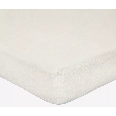 Простыня махра на резинке 180*200*20 Молочный ТГ