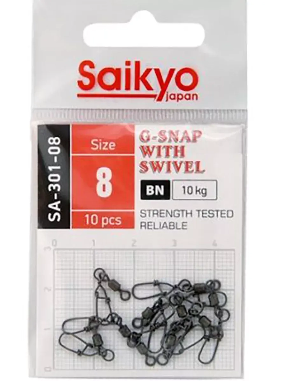 Вертлюг с застежкой Saikyo SA-301