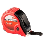 Рулетка Rubber, 5м*19мм, обрезиненный корпус// MATRIX 31002