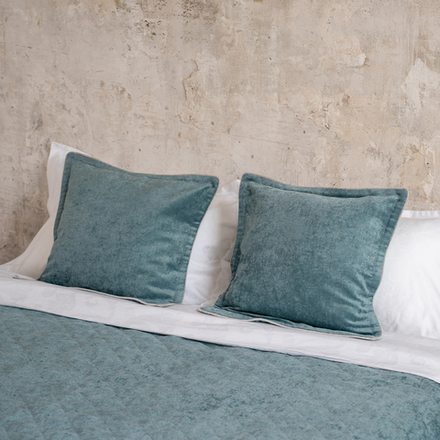 Покрывало на кровать ДЕККО (арт. BL02-401-03) - бирюзовое