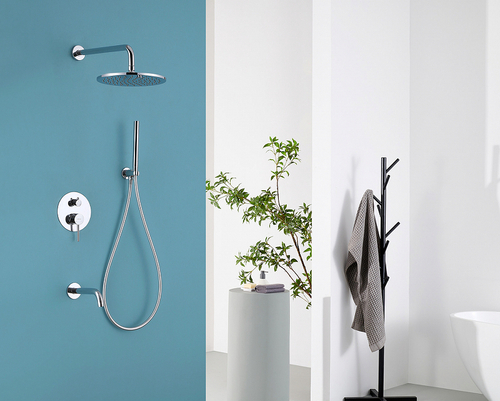 Душевая система Abber Wasser Kreis AF8117 Хром