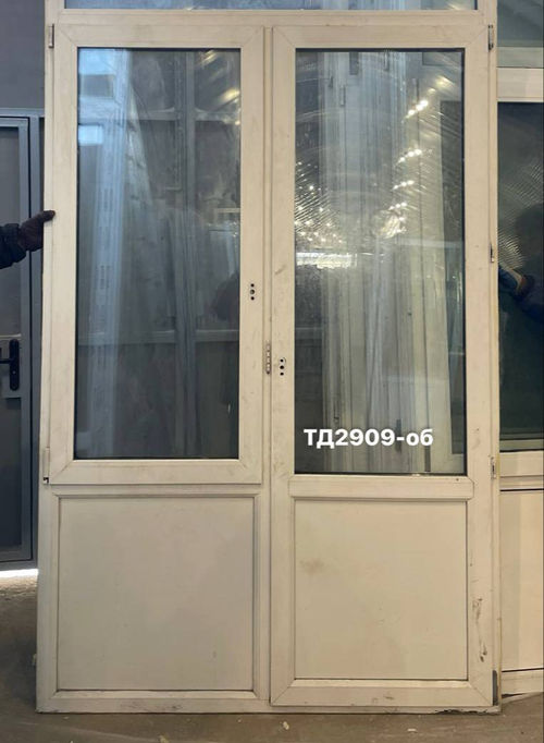 Дверь Пластиковая Б/У 229(в) х 152(ш) (Балконный Блок)