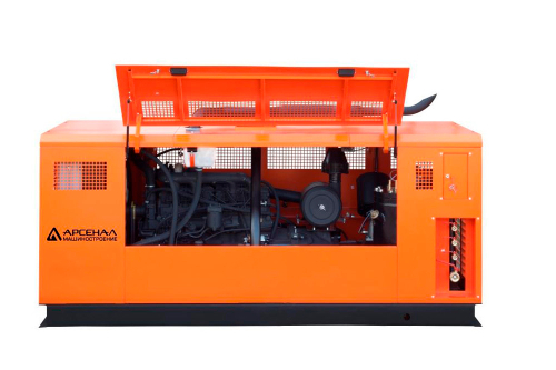 Станция компрессорная дизельная передвижная зиф-пв-18/1,2