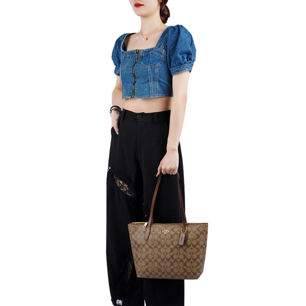 Сумка COACH Zip Top Tote 30 Tote