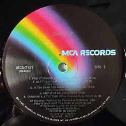 Винтажная виниловая пластинка LP Smokie Smokey Смоки Смоуки (USA 1975)