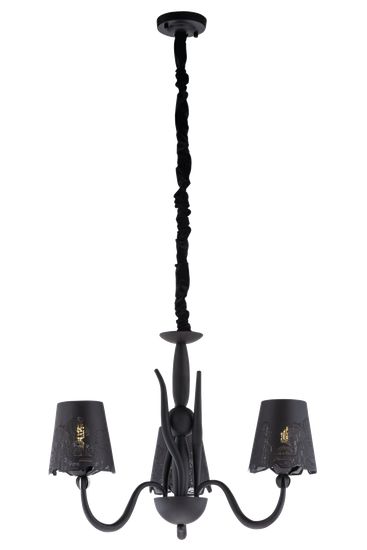 2844/3A BLACK (1) Люстра