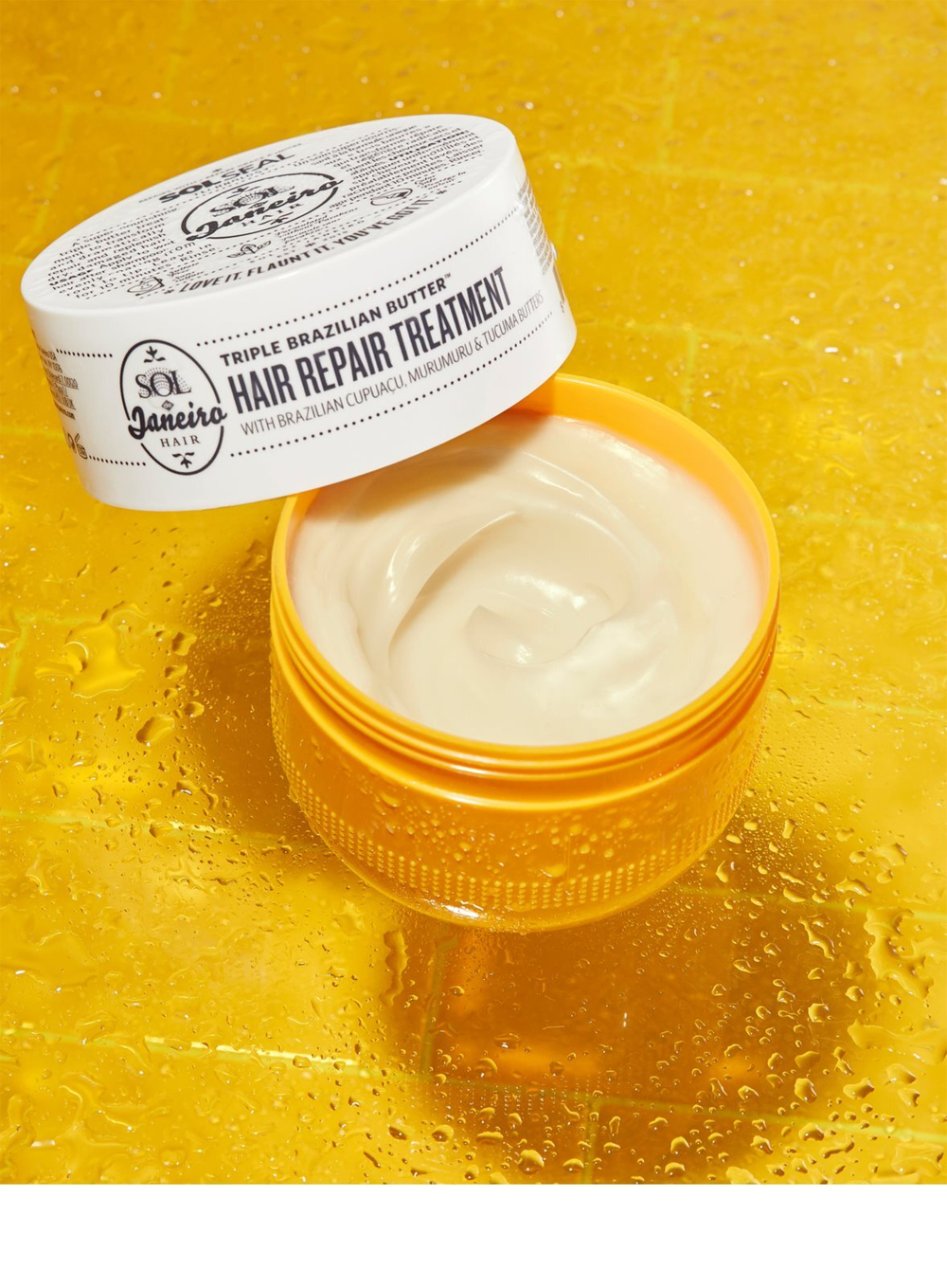 Sol de Janeiro Triple Brazilian Butter Hair Repair Treatment - интенсивно увлажняющая и питательная маска для сухих и поврежденных волос /   238  ml  / GTIN 810912032507