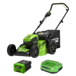 Аккумуляторная газонокосилка Greenworks GD60LM46SPK2 60В (1 x 2 Ач, ЗУ) нож 46 см, 2502907UA