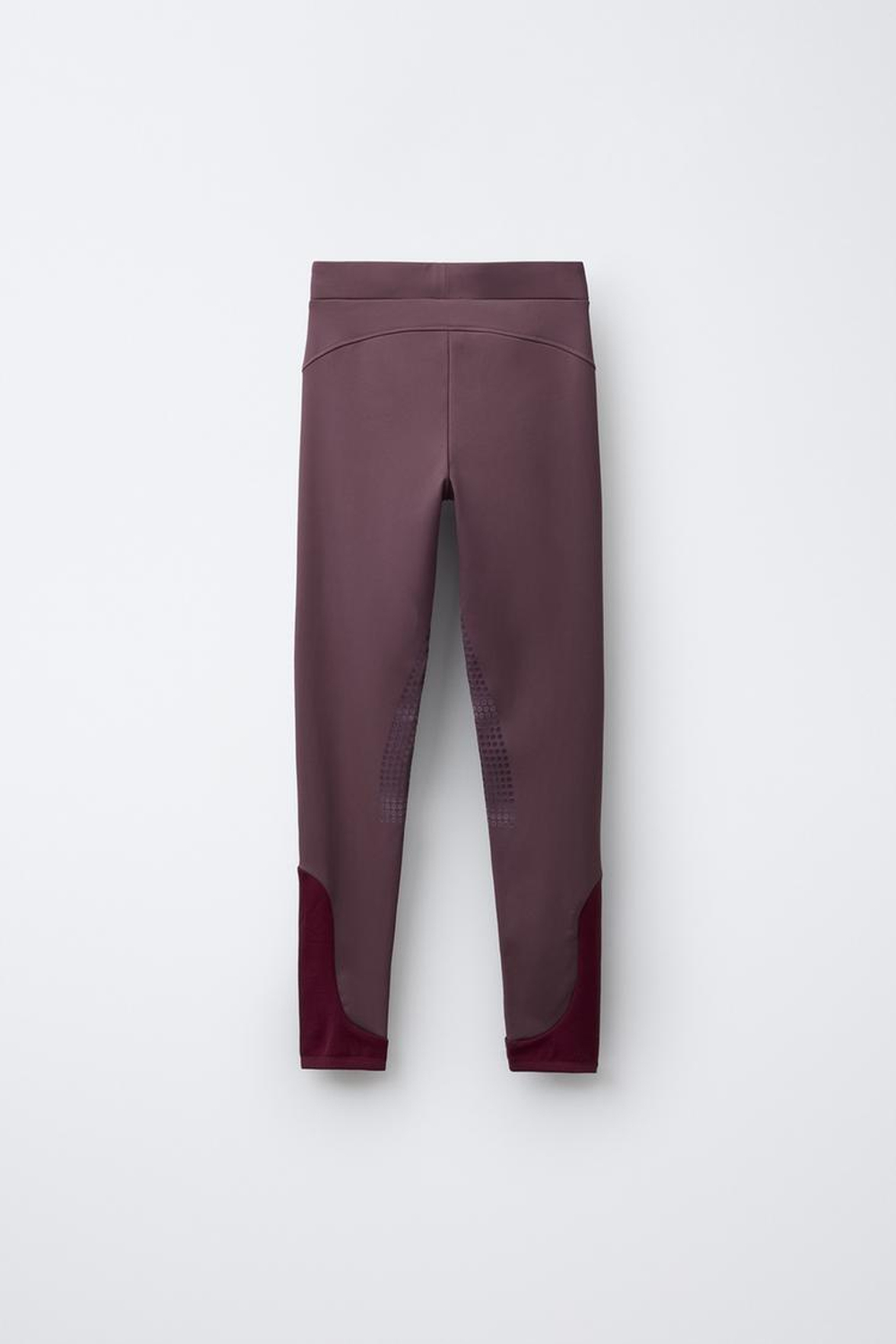 ZARA ЛЕГГИНСЫ ДЛЯ ВЕРХОВОЙ ЕЗДЫ, СВЕТЛО-БОРДОВЫЙ