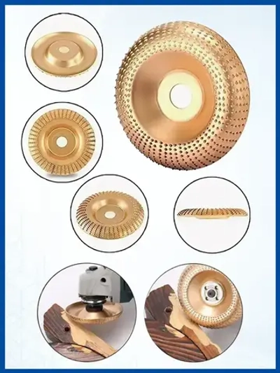 Диск рашпильный-полукруглый для фигурной обработки для УШМ