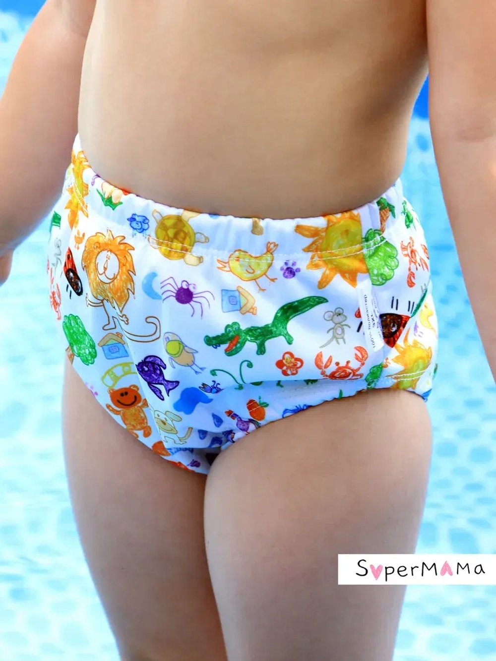 Подгузник трусики для плавания бассейна многоразовый