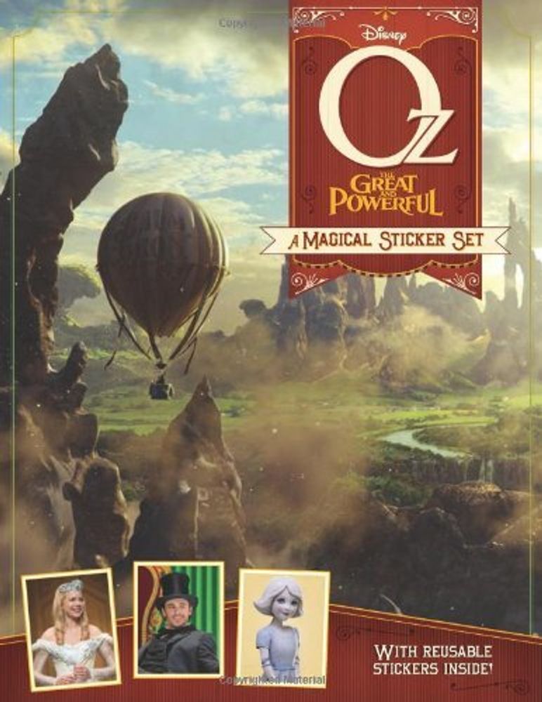 Oz: The Great and Powerful Sticker Bk