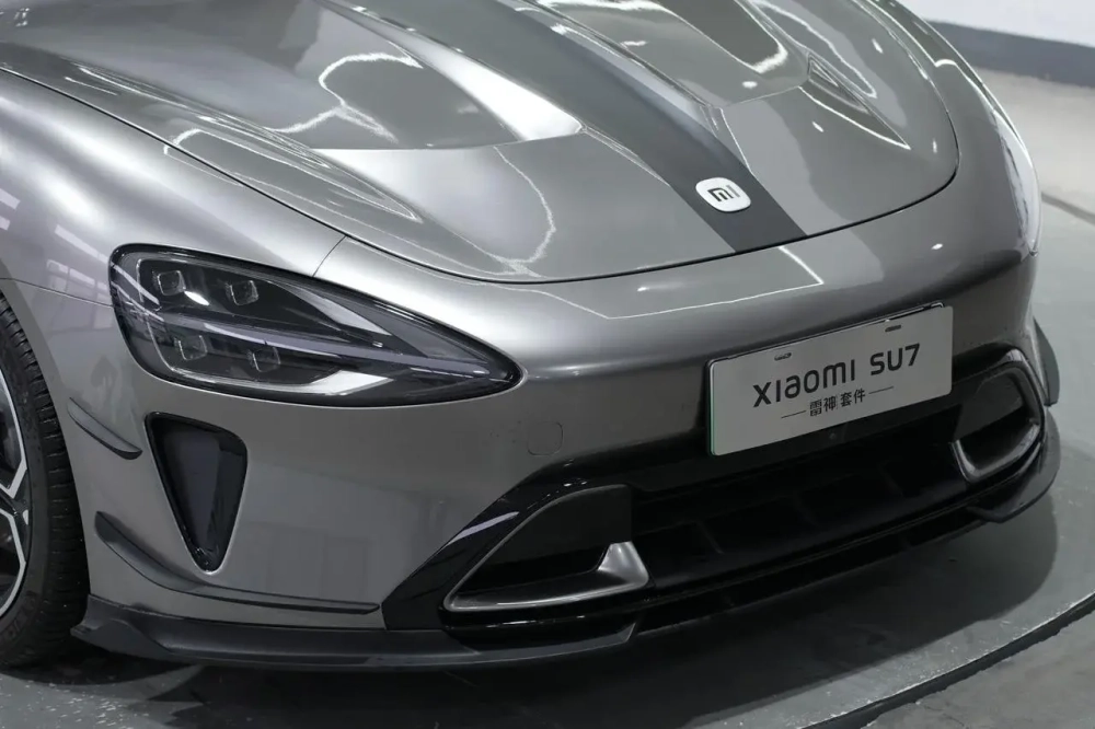 Карбоновый обвес для Xiaomi SU7 2024+ Ксяоми аэродинамический обвес