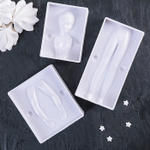 Форма пластиковая для тела женщины h 20 см