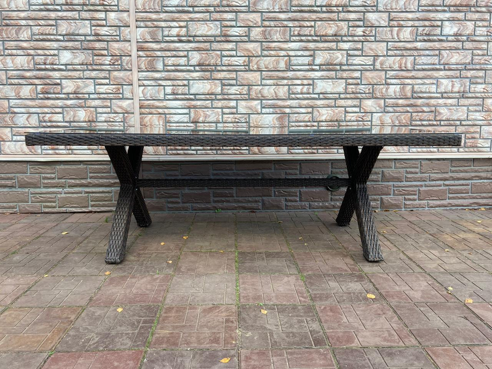 Обеденный стол из искусственного ротанга КРОСС МЭДИСОН «CROSS MADISON» арт.A00081