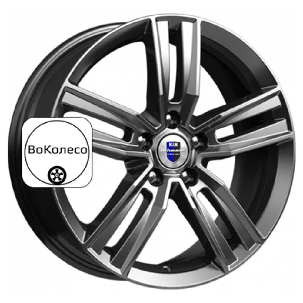 7x18/5x114,3 ET50 D67,1 Танаис (КС750) Дарк платинум K&K