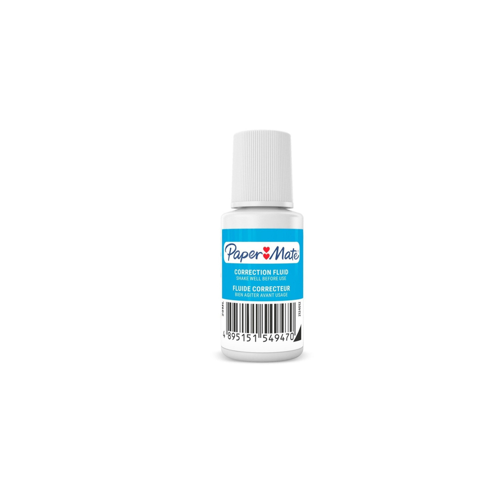 Штрих Paper Mate Liquid Paper 20 мл, с кисточкой, 2118936