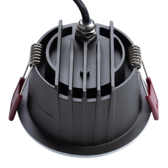 A3313PL-1WH Светильник потолочный встраиваемый светодиодный CHESS Ø90x55мм IP20 монтаж Ø75мм 9Вт 700Лм 4000К 90+ 60°