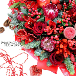 Букет "Новогодний час"