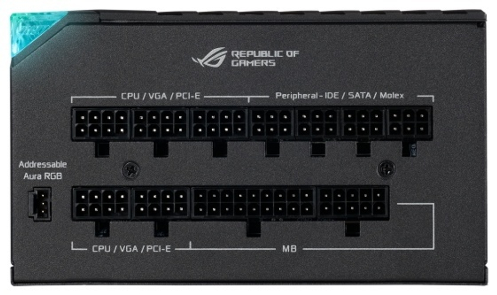 Блок питания ASUS ROG THOR 850W Platinum II ROG-THOR-850P2-GAMING 850 Вт