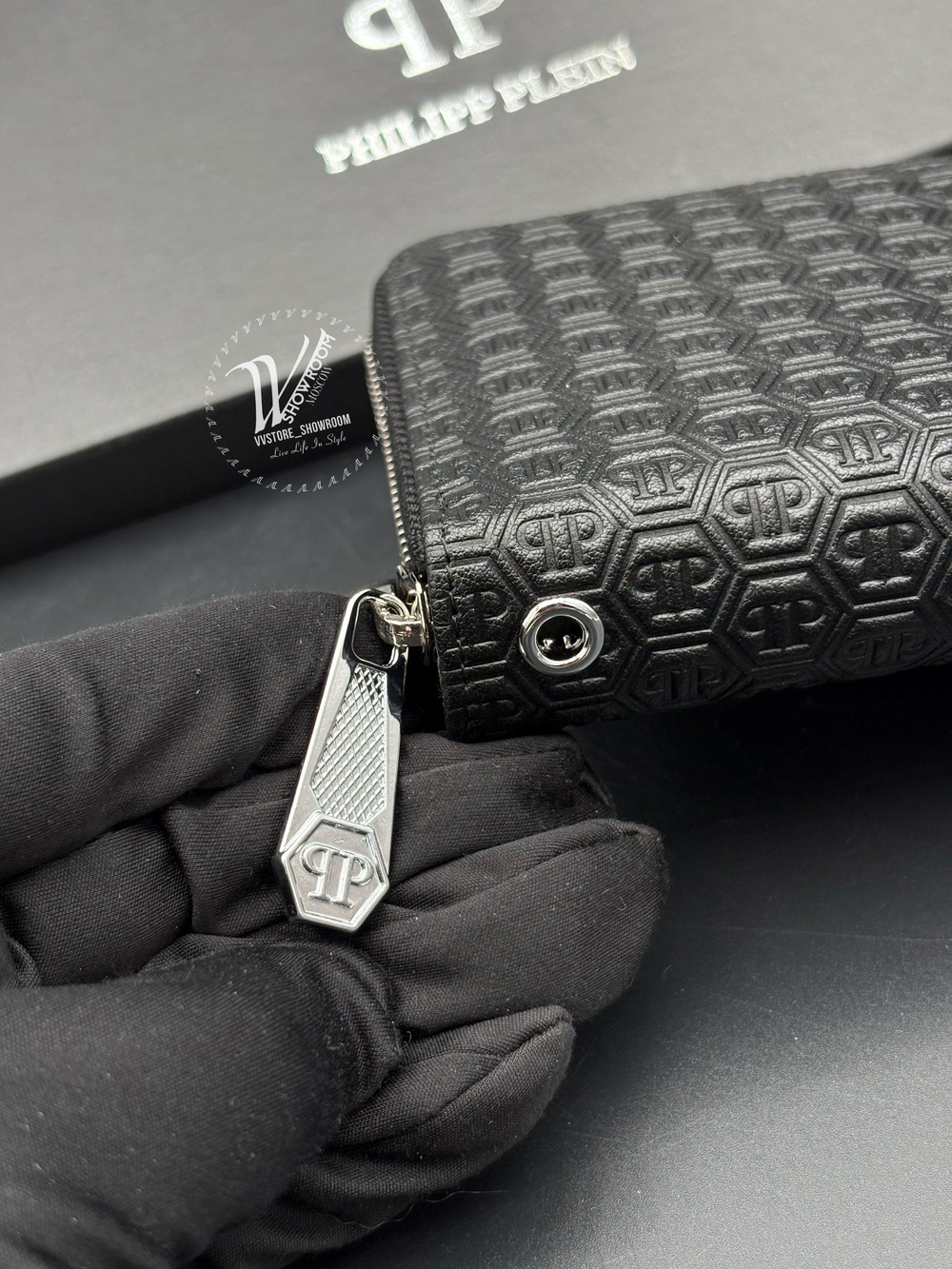 Кошелек на молнии Philipp Plein
