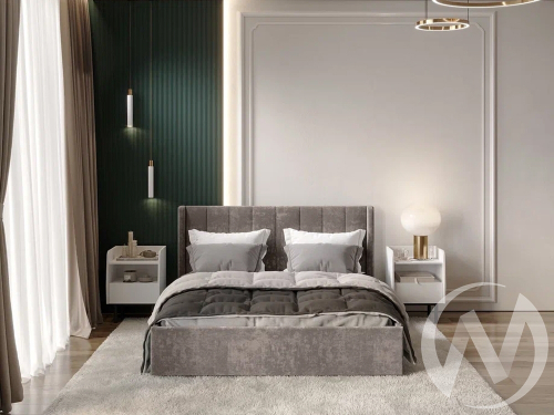 Кровать 1;6 КР-18 Версаль (маренго)