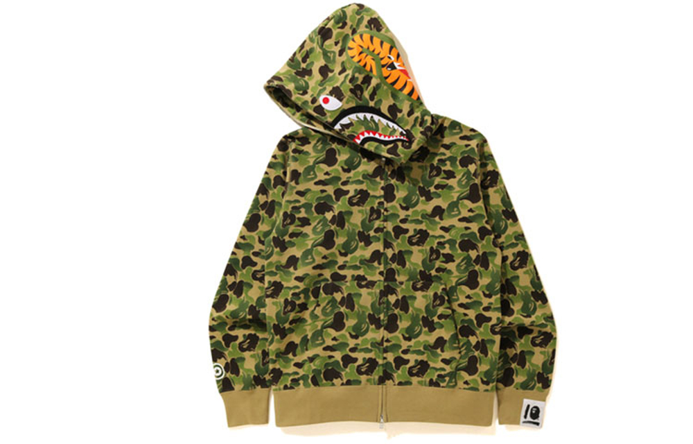 A Bathing Ape Bathing Ape Shark Series Свитшот Fall зеленый