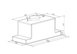 Вытяжка белая Graude LB 75.1 W