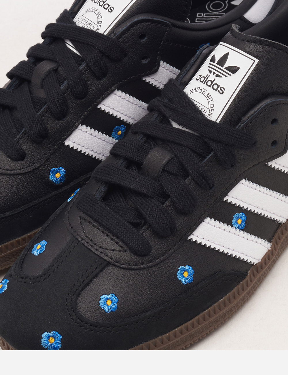 adidas Samba OG Light Blue Floral Core Black (IF4397)