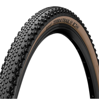 Велопокрышка шоссейная CONTINENTAL TERRA TRAIL SHIELDWALL, Коричневая