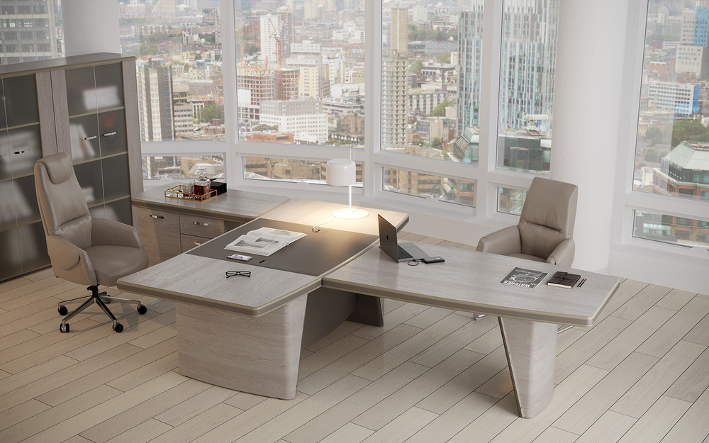 Стол для переговоров НЬЮТОН (NEW.TONE) вариант №2