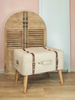 Пуфик для прихожей с ящиком