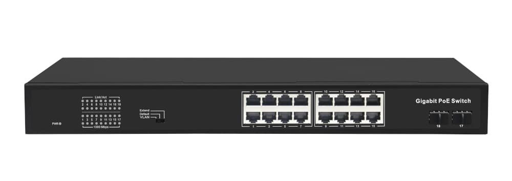 Gigalink GL-SW-G005-16P Сетевое оборудование