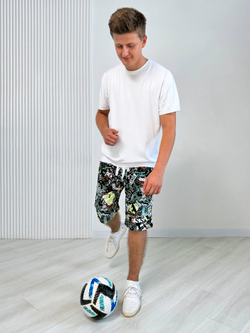 Шорты для мальчика подростковые "Буквы"