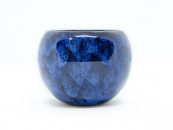 242116 Пиала НЕПРОЛИВАЙКА 150мл, l=6см, d=7.5см, керамика, синий