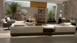 Диван угловой White