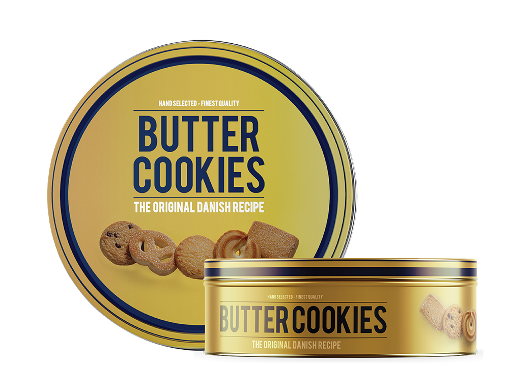 Печенье Danesita Butter Cookies Golden Essential 454 г