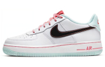 Nike Air Force 1 07 LV8 3 two-layer cowhide synthetic leather south coast non-slip wear-resistant low-top sneakers GS white blue powder