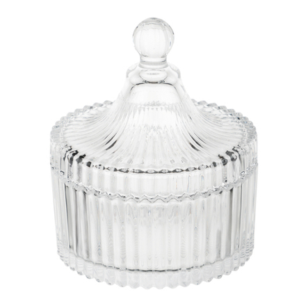 Сахарница стекло 9x12.5см