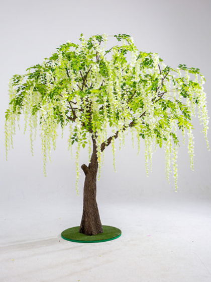 Искусственное дерево "Глициния Белая Classic " 2,3 м