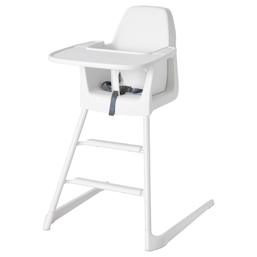 IKEA LANGUR  (ИКЕА ЛАНГУР)  -  Поднос для стульчика для кормления, белый