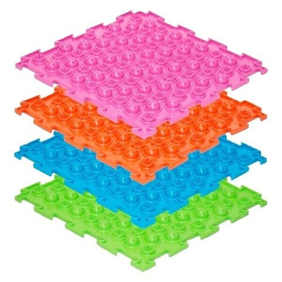 Модульный ортопедический коврик ОРТОДОН Колючки (мягкий)