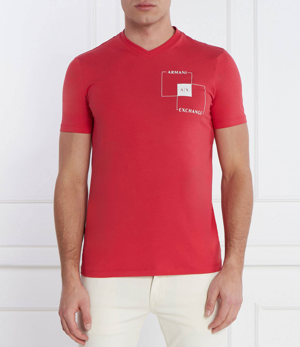 Футболка Armani Exchange - красный(3DZTHP ZJE6Z)